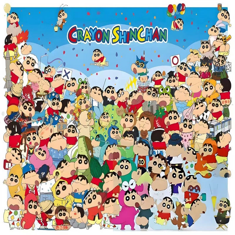 1000-Piece Jigsaw Puzzle For Adults To Relieve Stress, Educational Cartoon Puzzle For Elementary School Students, Diy Paper Toy Gift, From Manufacturer - Image 1